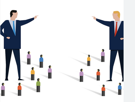 Political polarization analysis